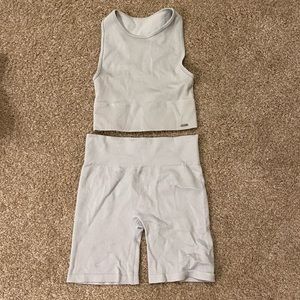 Gilly Hicks Biker Short and Top Set